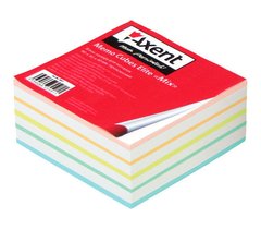 Папір для нотаток 90х90х40мм 420арк Axent Elite Mix кольоровий проклеєний 8017