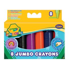 Мелки для рисования цветные, восковые Crayola 8 цв. 0080