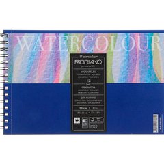 Альбом на спирали Fabriano Watercolor 13,5*21см 12л. 300г/м2 17661321