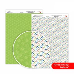 Бумага для дизайна Роса Talent А4 200г/м матовая двухсторонняя Нежность цветов-5 5318021