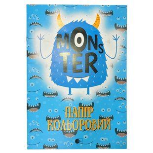 Бумага цветная А4 8л. ArtPrint Бриск книжечка ПК-8А4-Кн