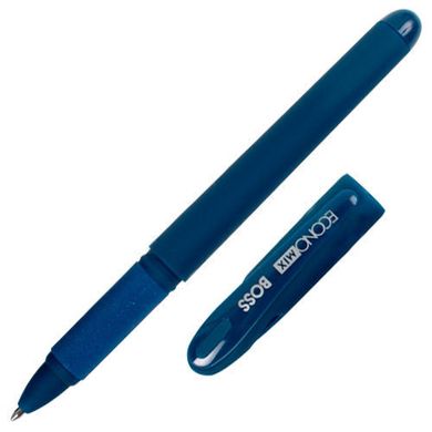 Ручка гелевая Economix Boss 1мм синяя E11914-02, Синий