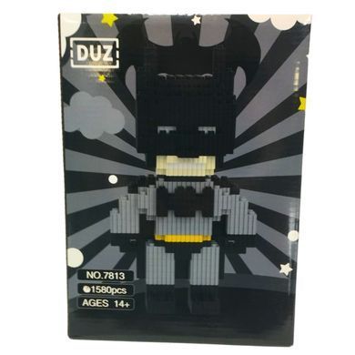 Конструктор 3D Magic Blocks Batman кор.24см 1580 деталей №7813