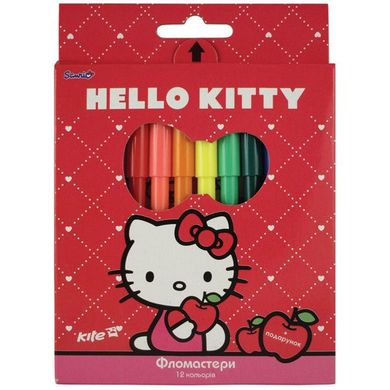 Фломастери 12 кол. Kite мод 046 Hello Kitty HK13-046K