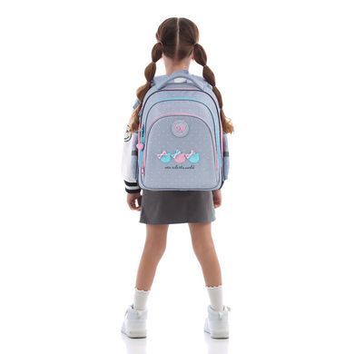 Рюкзак (ранец) школьный каркасный GoPack мод 2606 Education GO26-2606S-1 Cat's Rules 37*28,5*16см