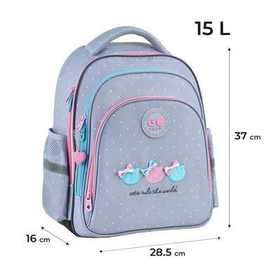 Рюкзак (ранец) школьный каркасный GoPack мод 2606 Education GO26-2606S-1 Cat's Rules 37*28,5*16см
