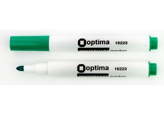 Сухозтираємий маркер Optima 2мм O162**, Черный