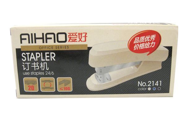 Степлер №24 AIHAO міцн. 20арк AH2141