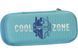 Пенал с тиснением 1 отделение без наполнения Cool For School B-8007-*, Голубой