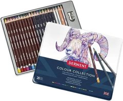 Карандаши набор 24цв. Derwent Colour Collection в металлической коробке D-0700212