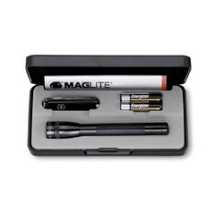 Victorinox MAGLITE-SET Набір нож 58мм 7предм чорн. + фонарік Maglite-Solitare LED 8см в футляре Vx44014
