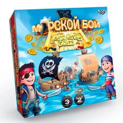 Гра настільна DankoToys DT G-MB-03 Морський бій, Pirates Gold (рос)