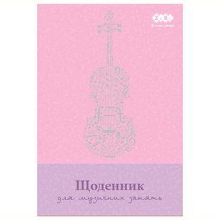 Щоденник шкільний для муз.школ ZiBi В5 ZB13885 48арк. для дівчат, KIDS Line