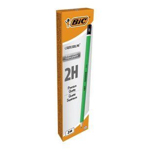 Олівець графітний BIC Criterium 2H без гумки 550 bc857586