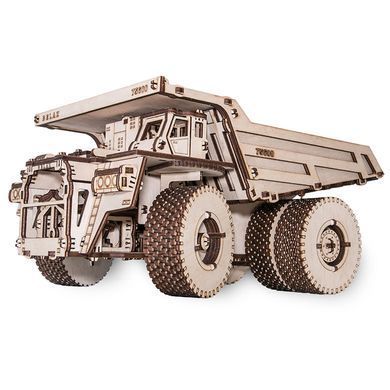 Деревянная сборная механическая 3D модель EVA Eco-Wood-Art BELAZ 75600 000082