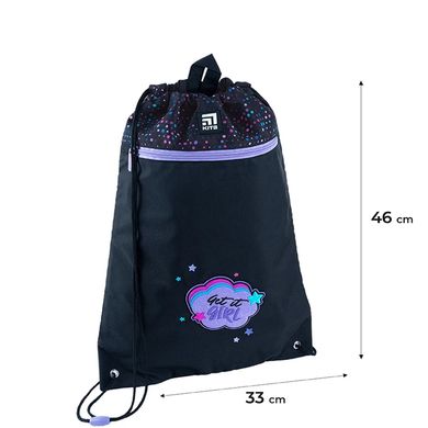 Сумка для обуви Kite мод 601 с карманом Get it Girl K24-601M-7