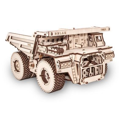 Деревянная сборная механическая 3D модель EVA Eco-Wood-Art BELAZ 75600 000082