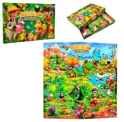 Игра DankoToys DT AD-01-01U Animal Discovery (укр)