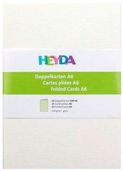 Конверт бумажный декоративный Heyda 100гр 11,4*16,2см Светло-зеленый 205125250