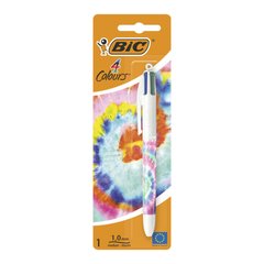 Шариковая авторучка 4-х цветная Bic Colours Decor 4в1 1шт в блистере bc503806