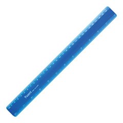 Лінійка 30см пластик Axent матова синя 7530-02-А