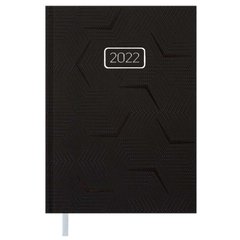 Щоденник А5 BUROMAX 2022 Velvet BM.2163-**, Черный