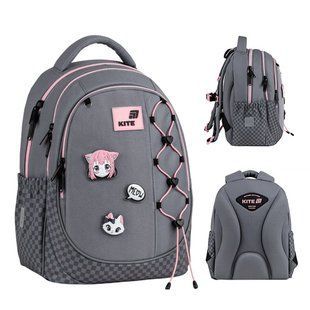 Рюкзак Kite школьный мод 700 Education Meow K26-700M-3 38*28*16см