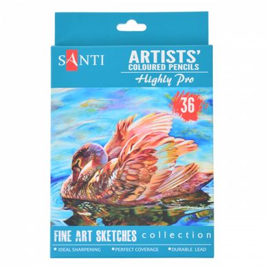 Набор художественных карандашей Santi Highly Pro 36шт 742393