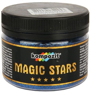 Глітер Kompozit Magic Stars 60гр, блакитне сяйво