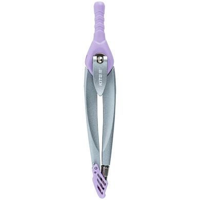Циркуль Kite металлический K24-413-** Pastelini 130мм в пластиковом футляре + грифель, Сиреневый