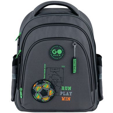 Рюкзак (ранец) школьный каркасный GoPack мод 2606 Education GO26-2606S-4 Run Play Win 37*28,5*16см