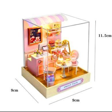 Конструктор Румбокс Кукольный домик Diy House CuteRoom QT-032 Sweet Talk Сладкие разговоры
