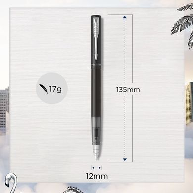 Ручка перьевая Parker 06012 Vector XL Metallic Black