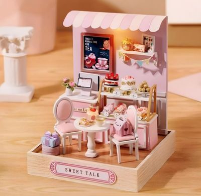Конструктор Румбокс Кукольный домик Diy House CuteRoom QT-032 Sweet Talk Сладкие разговоры