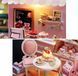 Конструктор Румбокс Кукольный домик Diy House CuteRoom QT-032 Sweet Talk Сладкие разговоры