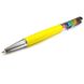 Ручка шариковая BAOER со стилусом, микс 473, Медь