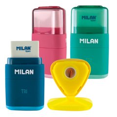 Гумка-ластик з чинкою MILAN Tri ml.4700116