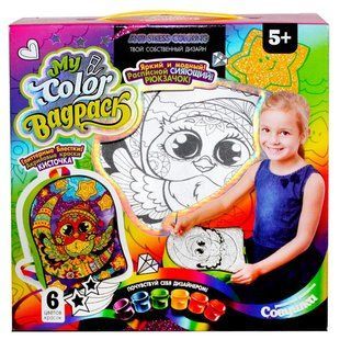 Набор для творчества DankoToys DT CBP-01-02 Рюкзачок - раскраска My Color BagPack