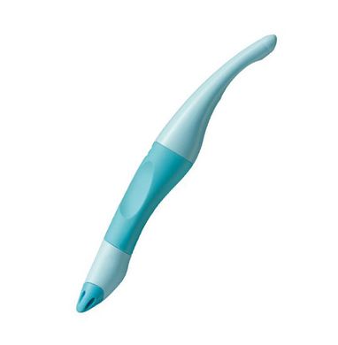 Ролерна ручка STABILO EASY original для шульги + 2син стрижня (бирюз/аквамар) 411161, Синий