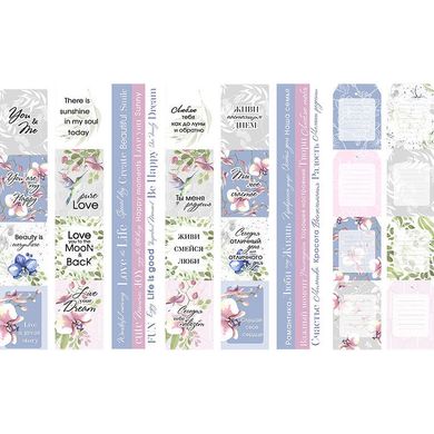 Набор карточек - картинок для декорирования Фабрика Декора Tender orchid 01041 rus+en