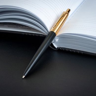 Кулькова ручка Parker 13032 Jotter 17 XL Matt Black and Gold GT