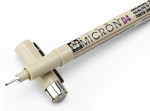 Лінер Pigma Micron (0.4), 0,4мм, Чорний, Sakura