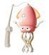 Игрушка Танцующий осьминог кальмар Squid, музыкальная, интерактивная, на аккумуляторе