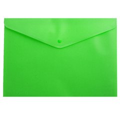 Папка-конверт А5 з кнопкою BUROMAX 3935, Зелений