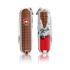 Victorinox Classic Chocolate 58 мм 7 предметов цветной + ножн. + чехол Vx06223.842