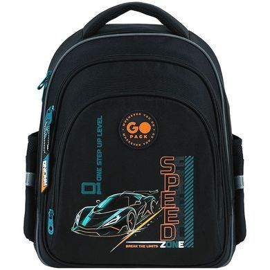 Рюкзак (ранец) школьный каркасный GoPack мод 2606 Education GO26-2606S-6 Speed Zone 37*28,5*16см