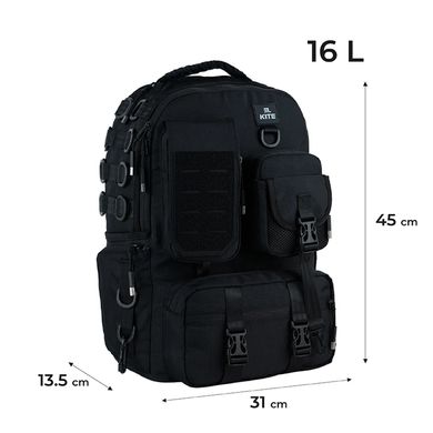 Рюкзак Kite школьный мод 2596 Education teens K24-2596L-1 45*31*13,5см