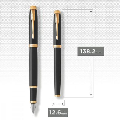 Ручки набір PARKER 22082b24 IM Black GT 2 ручки