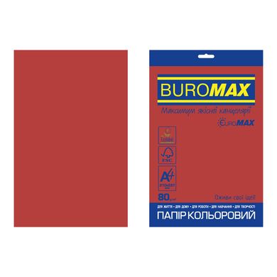 Ксер папір А4 80г/м 20арк Buromax - Euromax Насичена BM.2721320E-**, Зелений