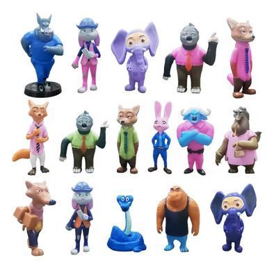 Игрушка фигурка-брелок Zootopia 6см Зверополис 2 сезон, упаковка - сюрприз 899421